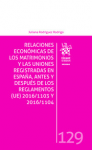 Relaciones económicas de los matrimonios y las uniones registradas en España, antes y después de los reglamentos (UE) 2016/1103 y 2016/1104 vignette