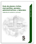 Guía de plazos civiles, mercantiles, penales, administrativos y laborales vignette